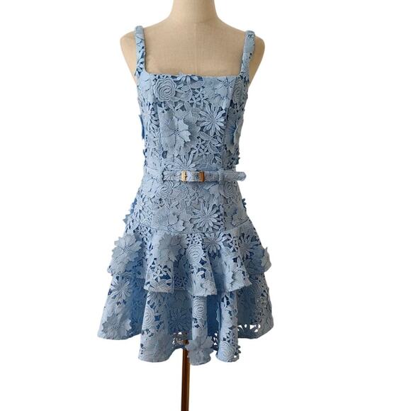 Generation Love Lisette 3D Lace Dress Size S - Picture 2 of 10